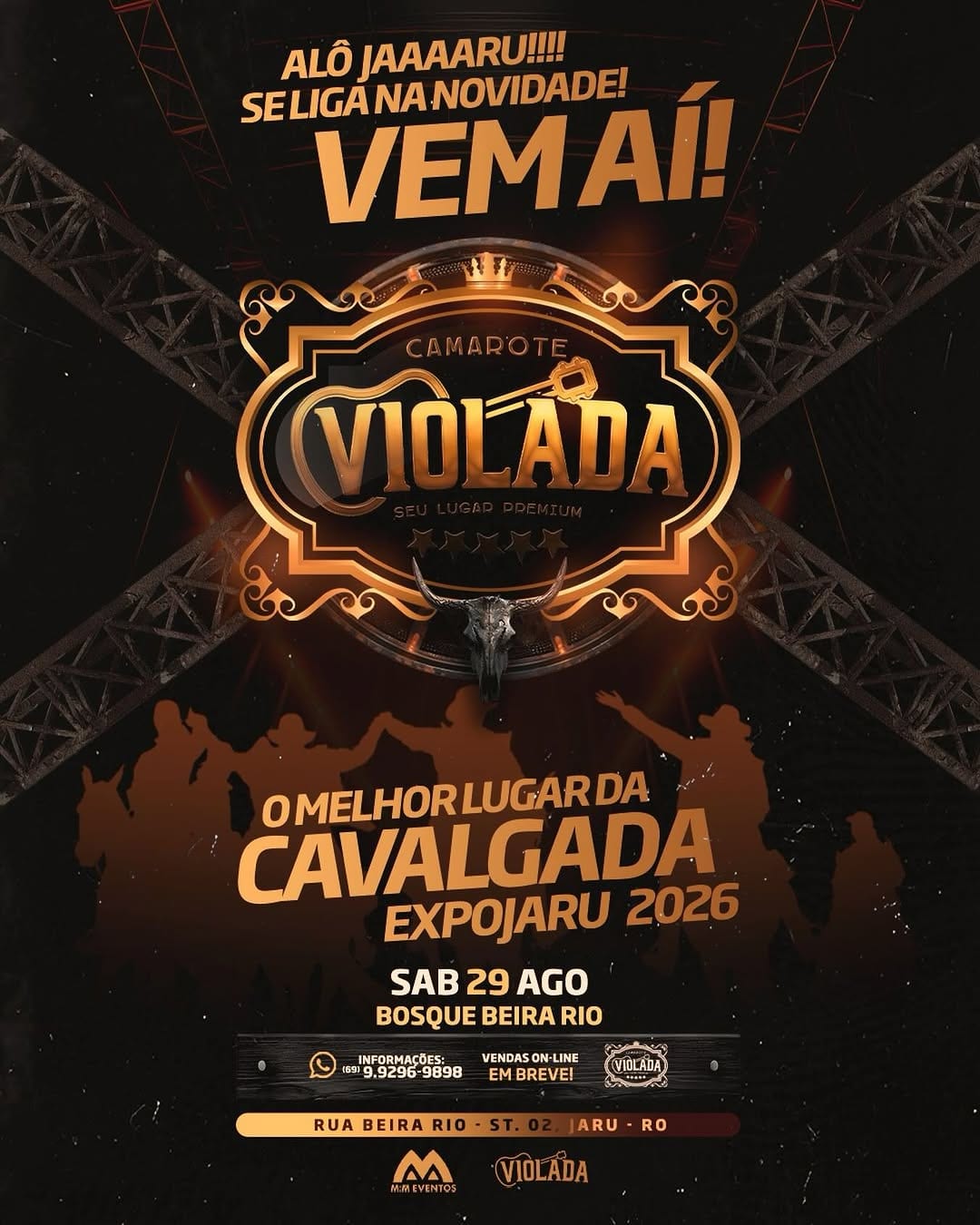 Camarote Violada - Cavalgada Expojaru 2026